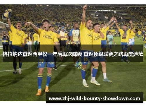 格拉纳达重返西甲仅一年后再次降级 重返顶级联赛之路再度迷茫