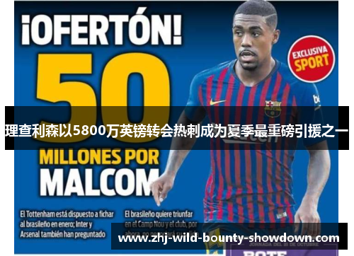 理查利森以5800万英镑转会热刺成为夏季最重磅引援之一 理查利森以5800万英镑转会热刺成为夏季最重磅引援之一